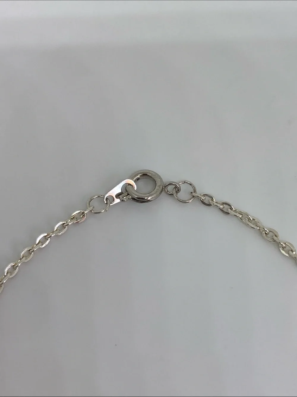 Delicate Aquamarine Chip Anklet - Light Blue Stone Chain